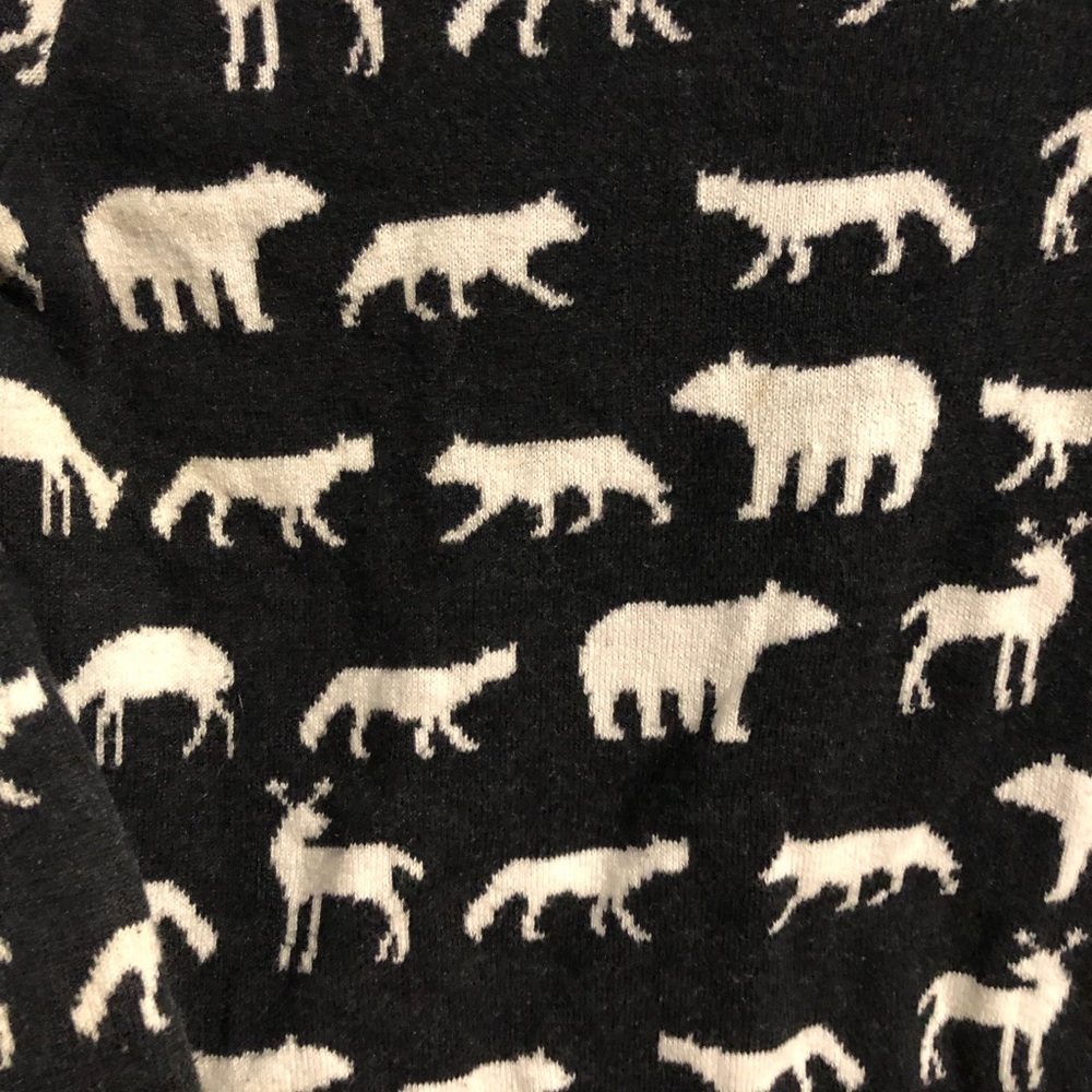 Fall sweater !! Animal pattern - Picture 2 of 7